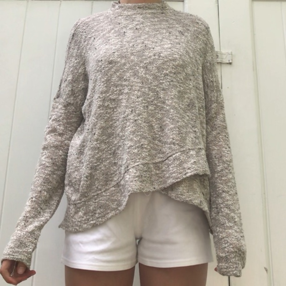 Mock neck sweater
